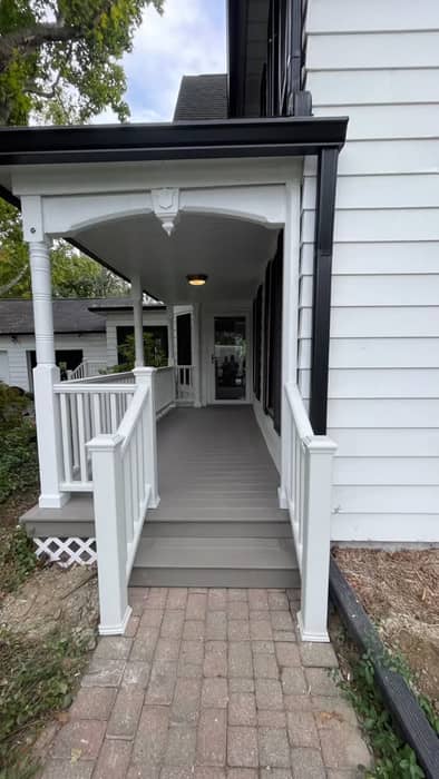 Fully remodeled trex deck.