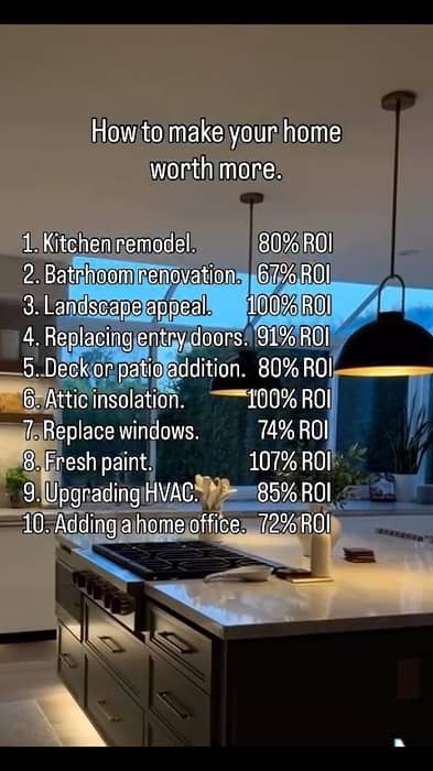 ✨ HOW TO BOOST YOUR HOME VALUE ✨
Most people renovate for style… but buyers pay for value.
I’ve seen big budgets add little value, while small smart upgrades make homes stand out.
💡 Focus on what matters: curb appeal, condition, and move-in ready feel.
🔗 Read this before you renovate:
https://trustedamerican.com/10-home-improvement-projects-that-boost-property-value/
📌 Save & share